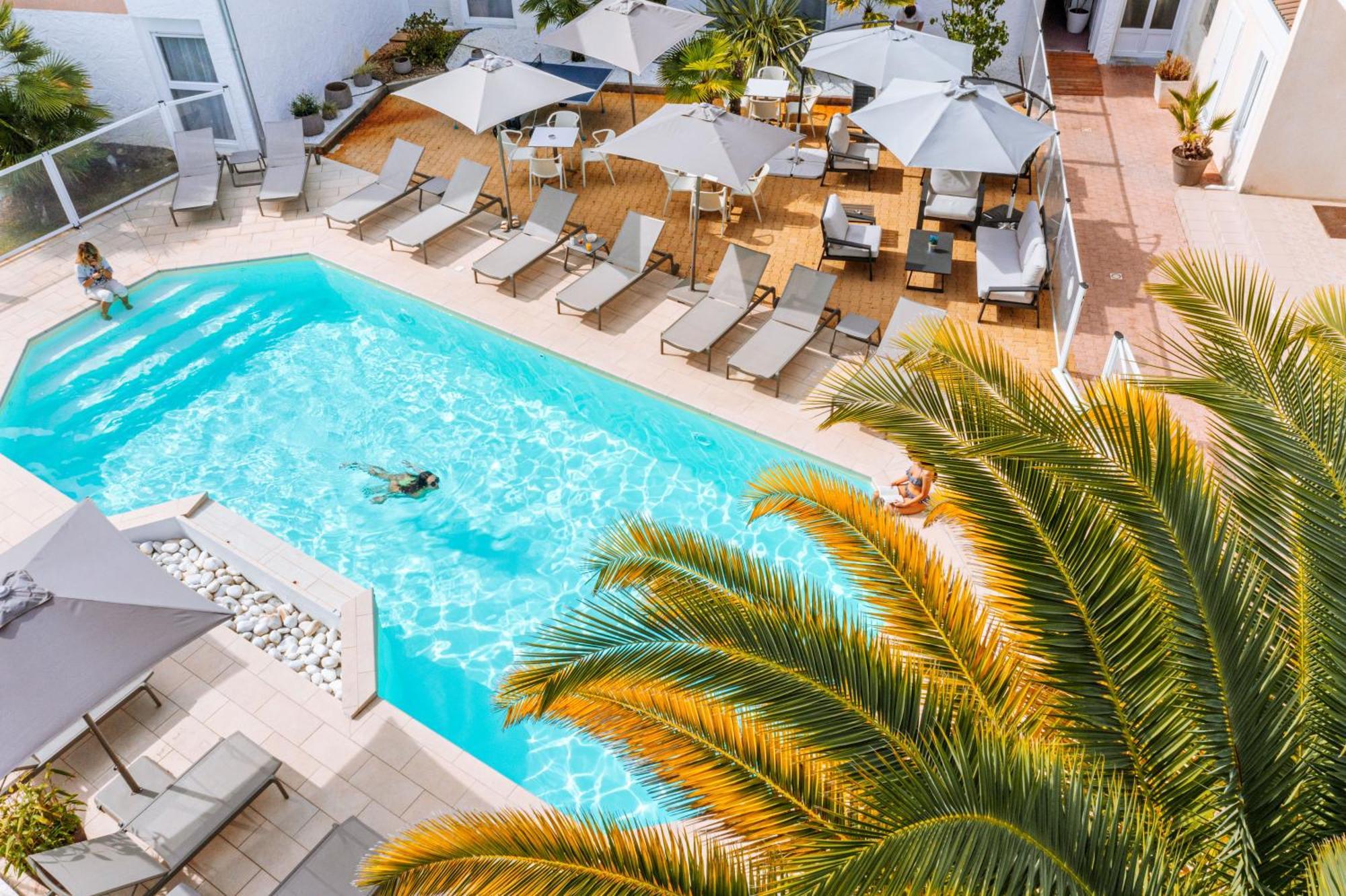 Hotel Restaurant La Forestiere Biscarrosse-Plage Exterior foto