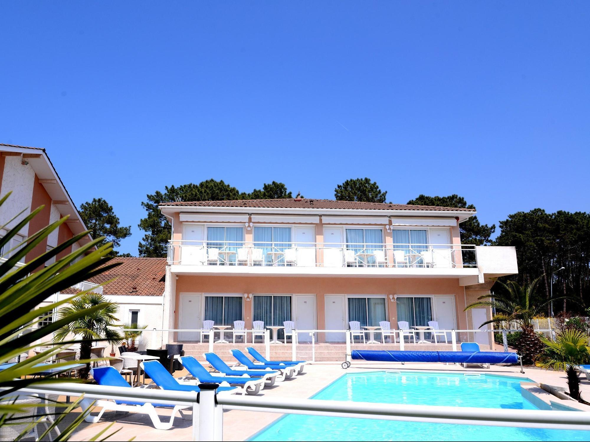 Hotel Restaurant La Forestiere Biscarrosse-Plage Exterior foto